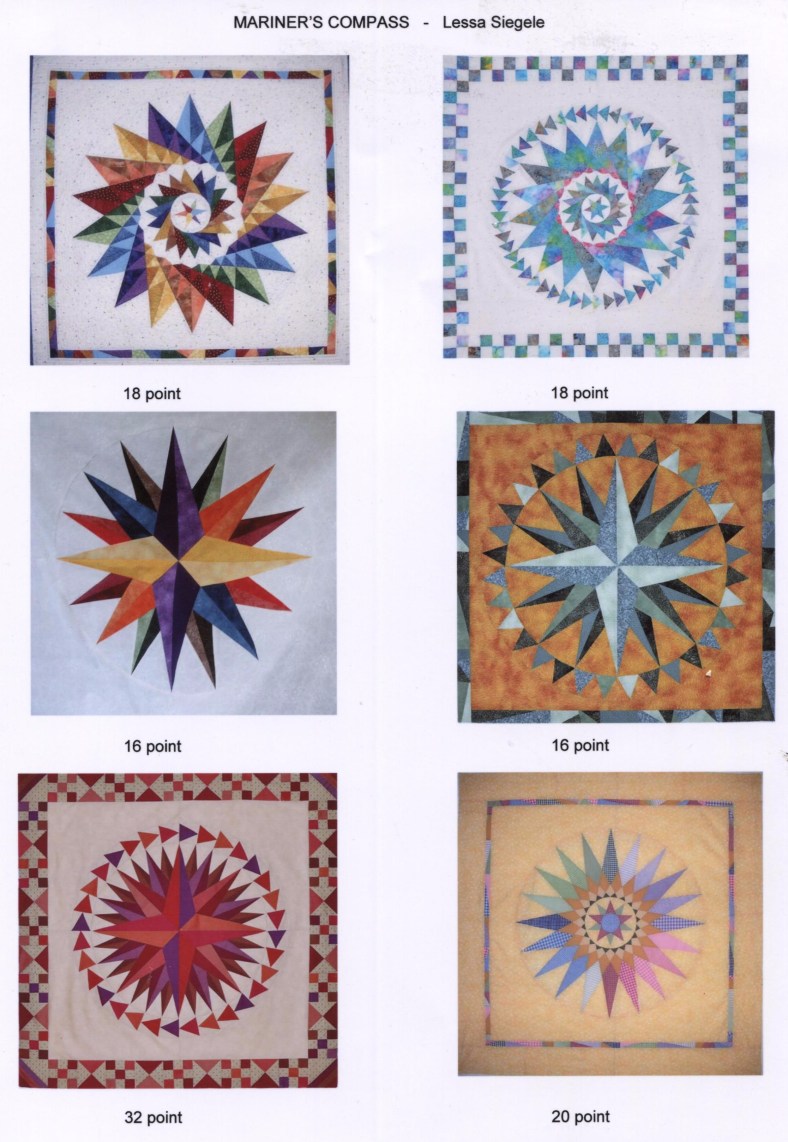 Not a Mariners compass by Lessa Siegele Pattern Variations.