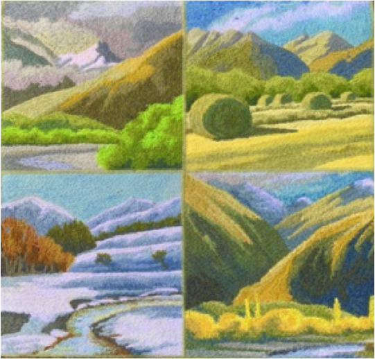 Four Seasons - by Amanda Hasselman