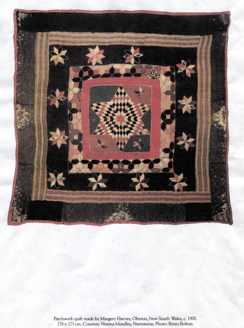 Margery Harvey Historical Antique quilt C1900