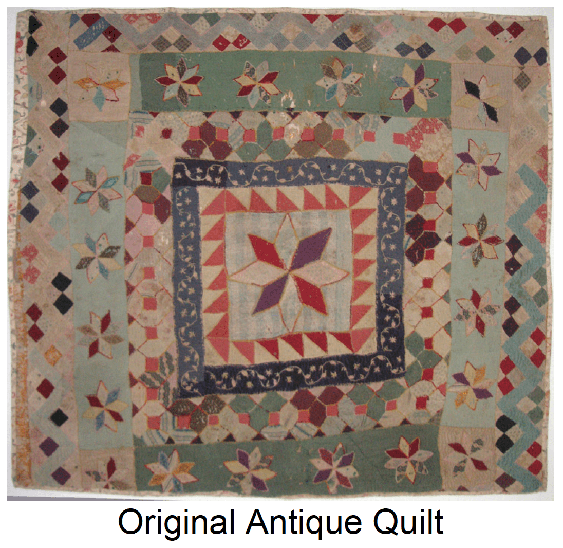 Margery Harvey Original quilt C 1900