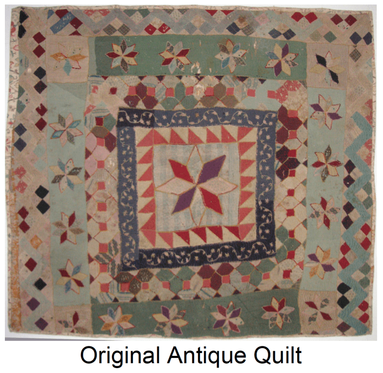 Margery Harvey Original quilt C 1900