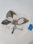 flower and bee applique&nbsp;3a