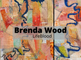 Brenda Wood Lifeblood Brisbane Textile art