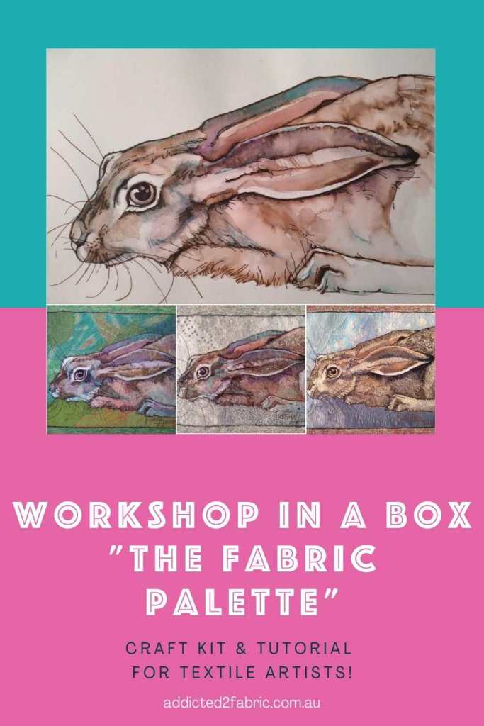 Workshop in a Box: The Fabric Palette. Learn about how you can use fabric and textiles to paint like an artist!