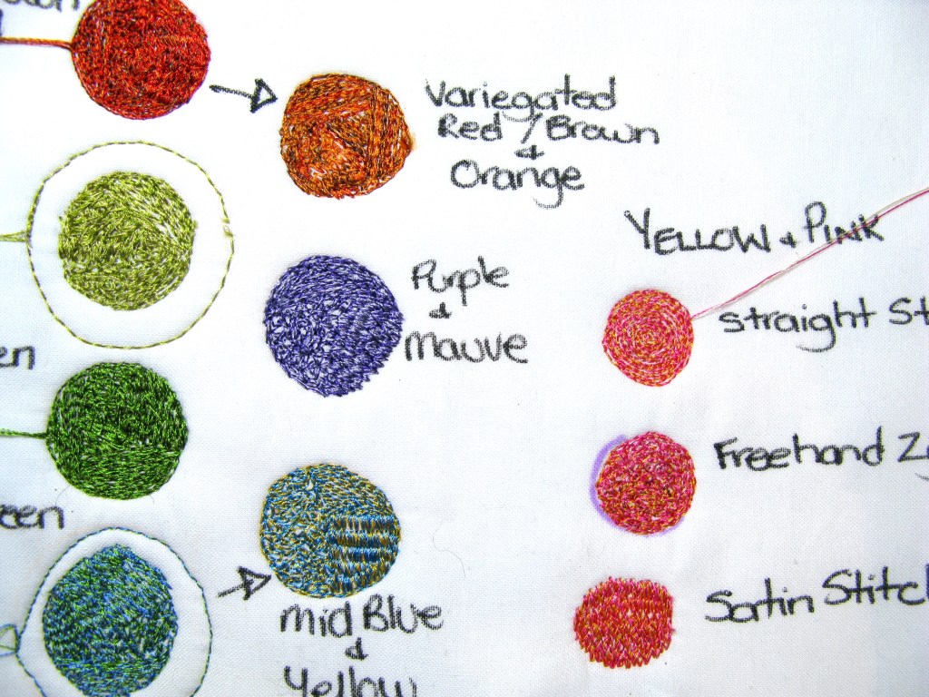 Doubling up makes your stitching feel more organic, painterly, and personal