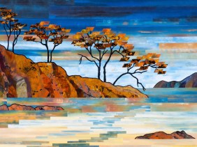 gloria Loughmans technique used in an art quilt discusses emotional copyright